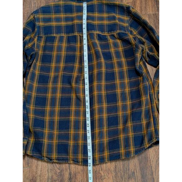 Toad & Co Shirt Men Large Earle Plaid L/S Organic Cotton Button Up Gorpcore - Picture 7 of 8